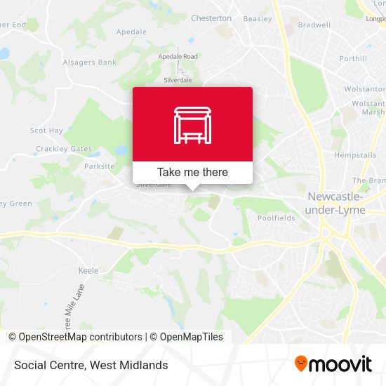 Social Centre map