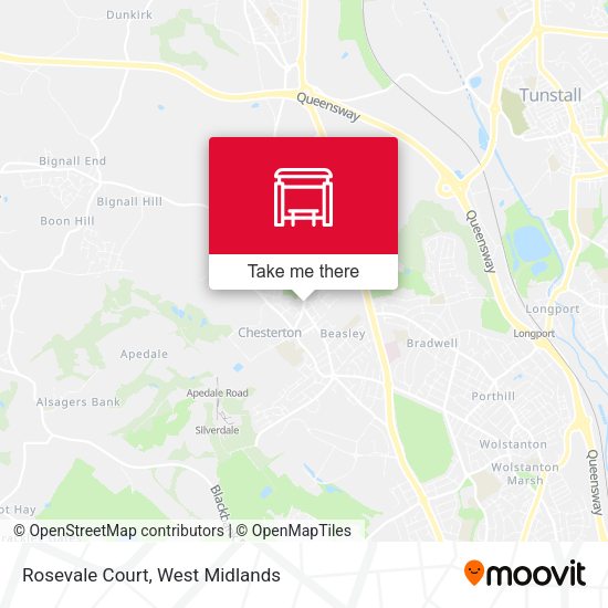 Rosevale Court map