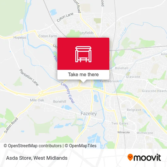 Asda Store map