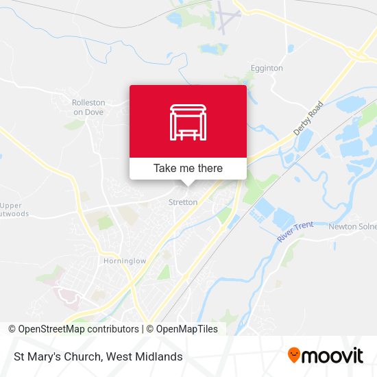 St Mary's Church map