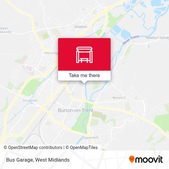 Bus Garage map