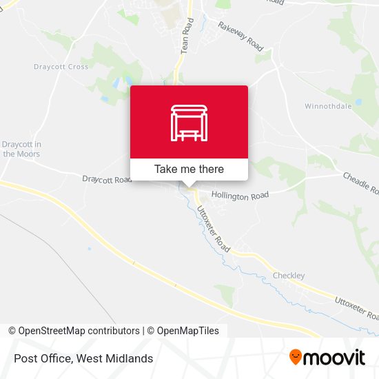 Post Office map
