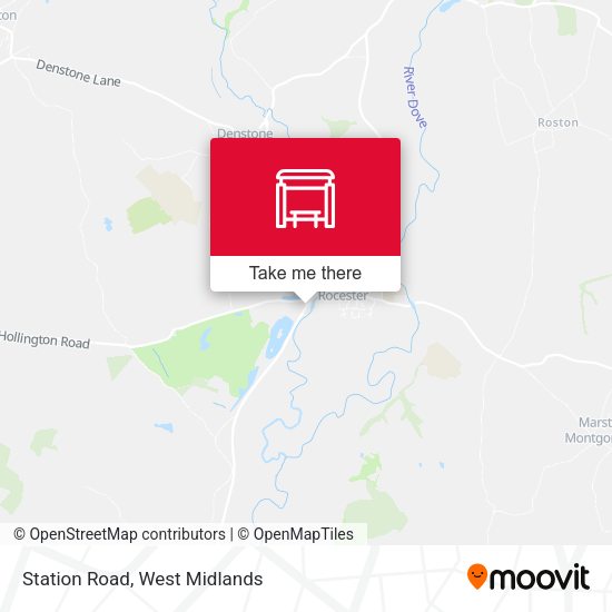 Station Road map