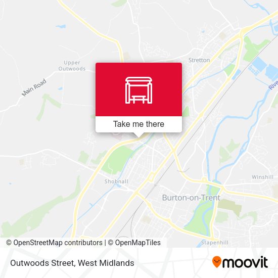 Outwoods Street map