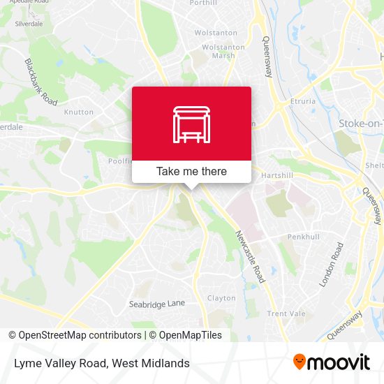 Lyme Valley Road map