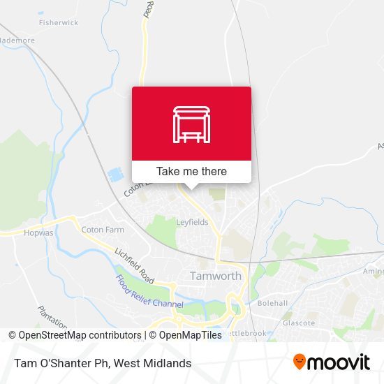 Tam O'Shanter Ph map