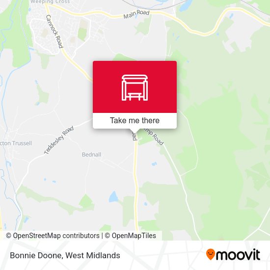 Bonnie Doone map