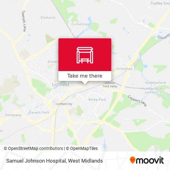 Samuel Johnson Hospital map