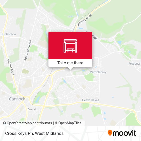 Cross Keys Ph map