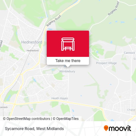 Sycamore Road map