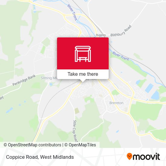 Coppice Road map