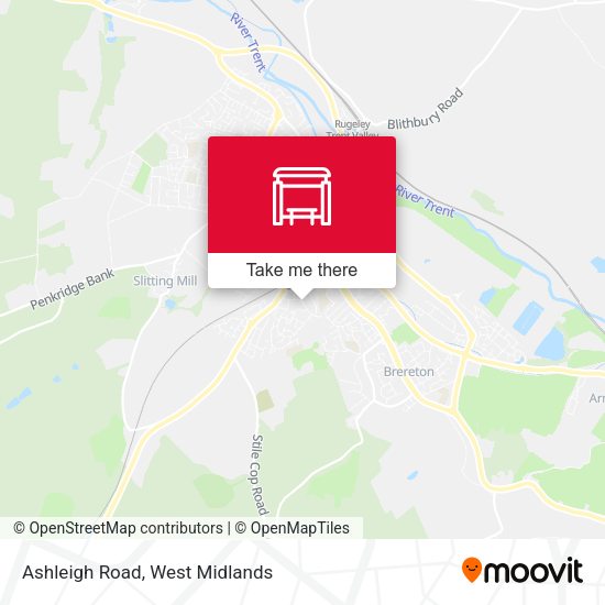 Ashleigh Road map