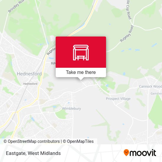 Eastgate map