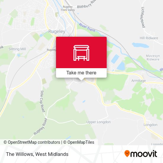 The Willows map