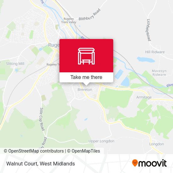 Walnut Court map