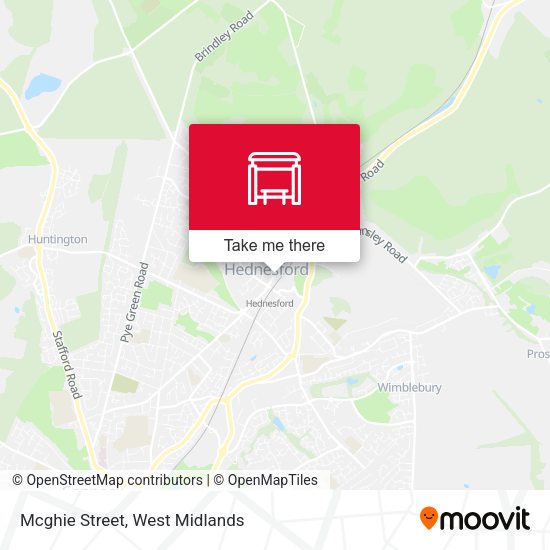 Mcghie Street map