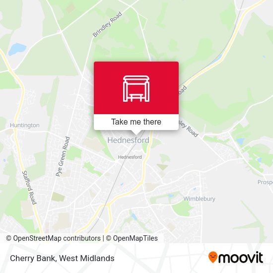 Cherry Bank map