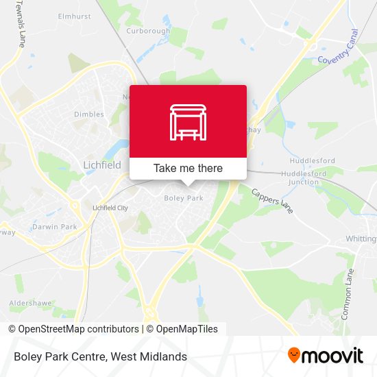 Boley Park Centre map