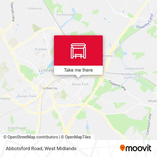 Abbotsford Road map