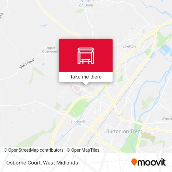 Osborne Court map