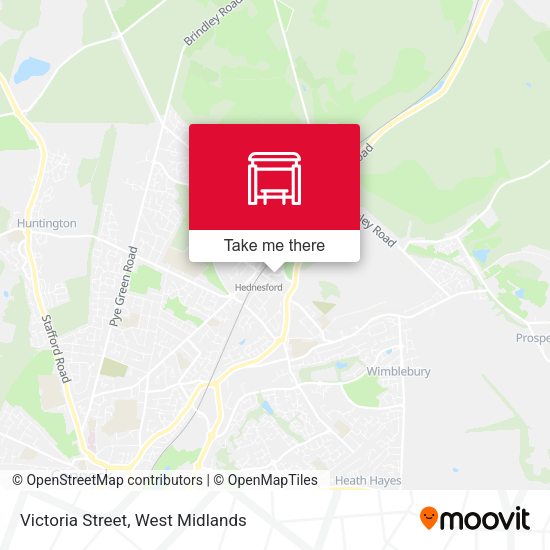 Victoria Street map