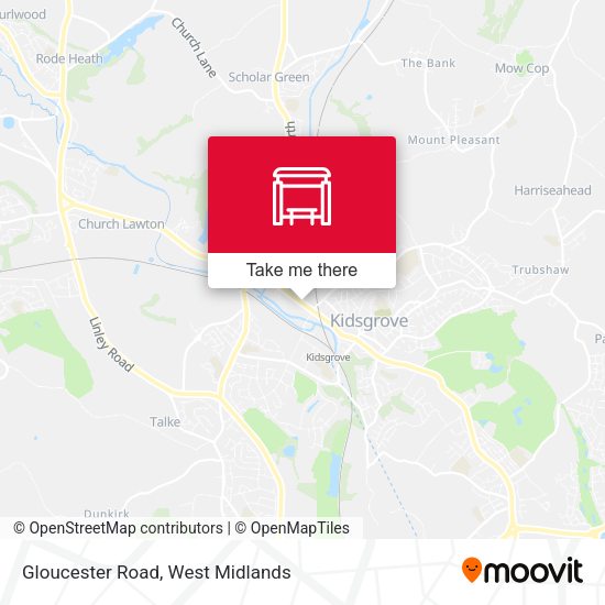 Gloucester Road map