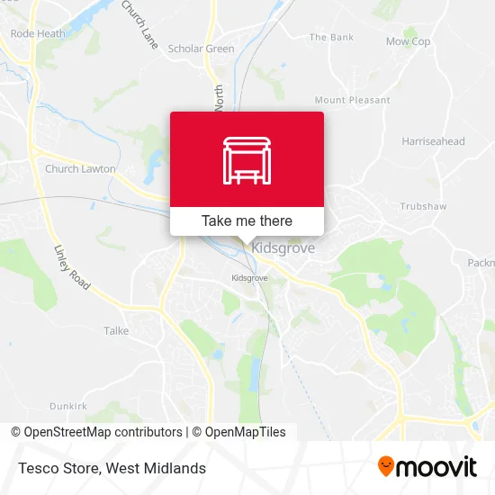 Tesco Store map