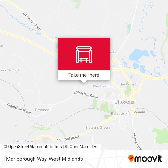 Marlborough Way map