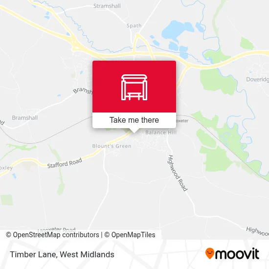 Timber Lane map