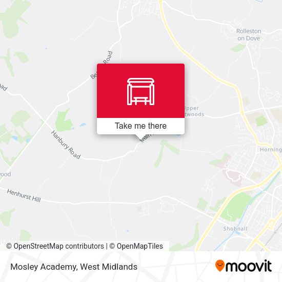 Mosley Academy map