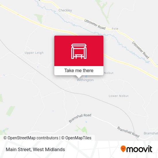 Main Street map