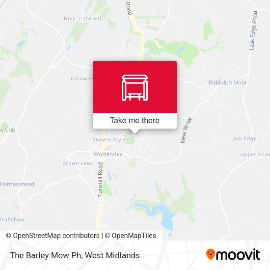 The Barley Mow Ph map