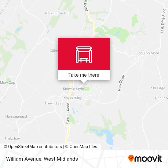 William Avenue map