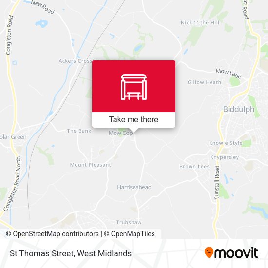 St Thomas Street map