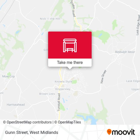 Gunn Street map