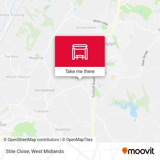 Stile Close map