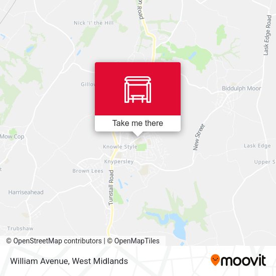 William Avenue map