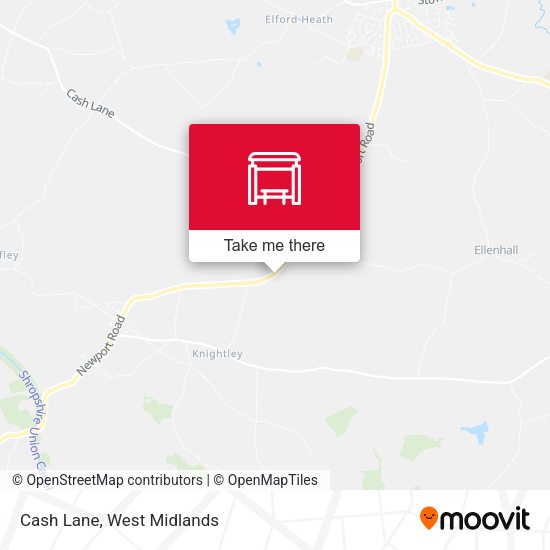Cash Lane map