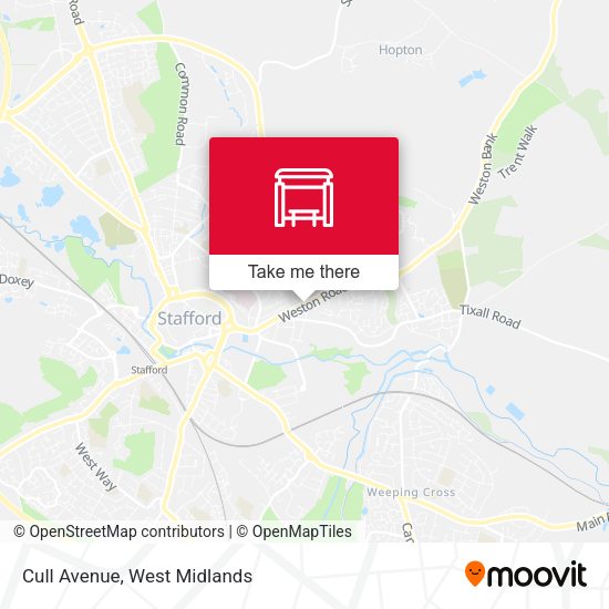 Cull Avenue map