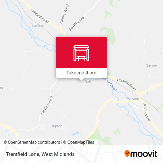 Trentfield Lane map