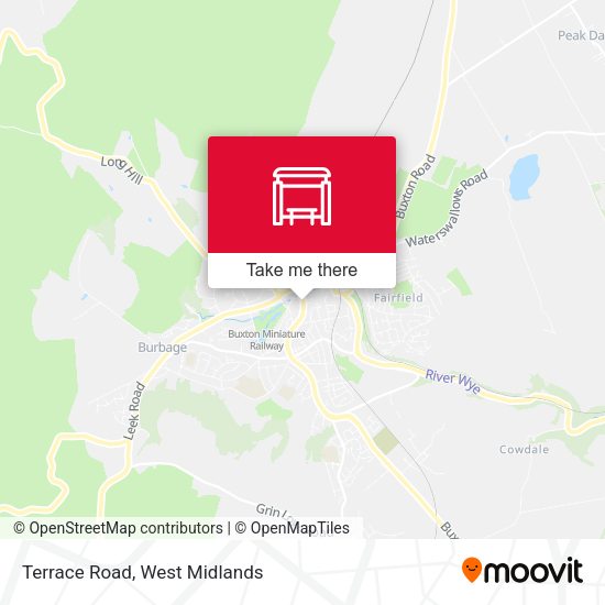 Terrace Road map