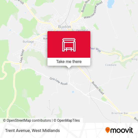 Trent Avenue map