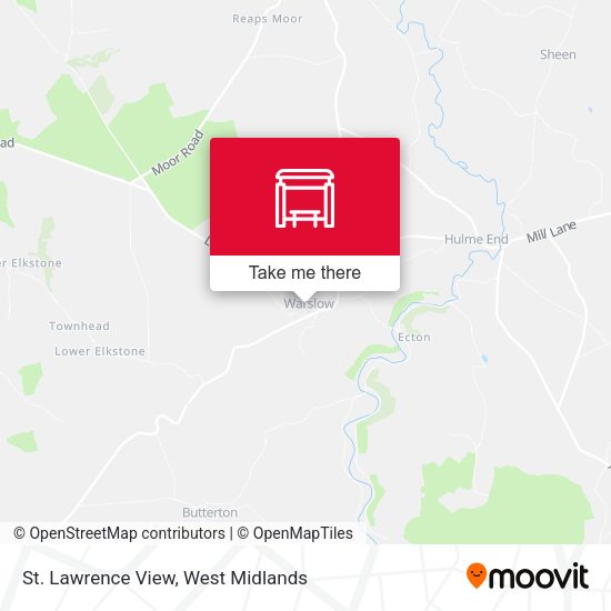 St. Lawrence View map