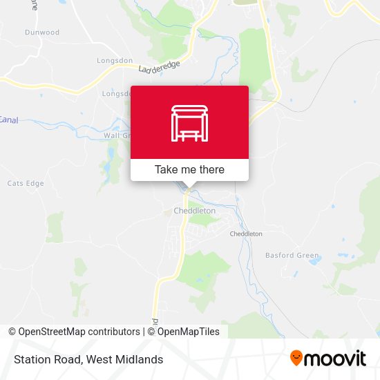 Station Road map