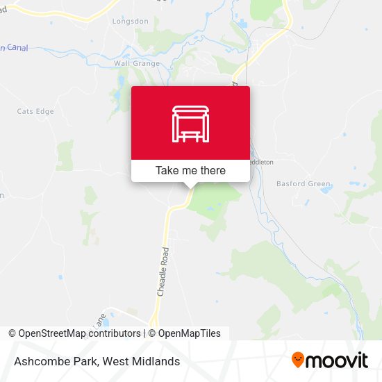 Ashcombe Park map