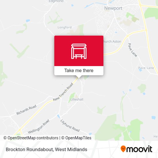 Brockton Roundabout map