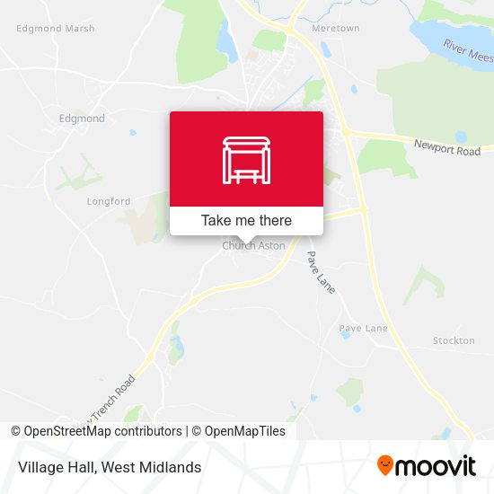 Village Hall map