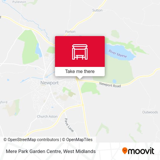 Mere Park Garden Centre map