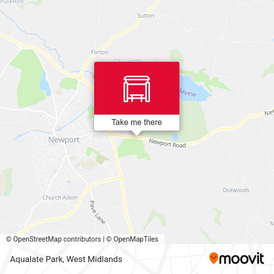 Aqualate Park map