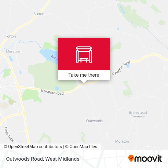 Outwoods Road map